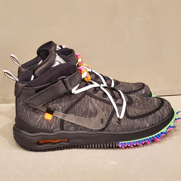 Size 15 - Nike Air Force 1 x Off-White Black 2022 DO6290-001 Original Box DS main image 9